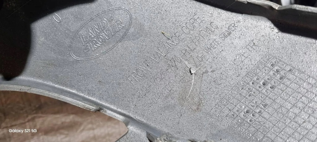 фото №13, Молдинг спойлер бампера передний land rover evoque lift