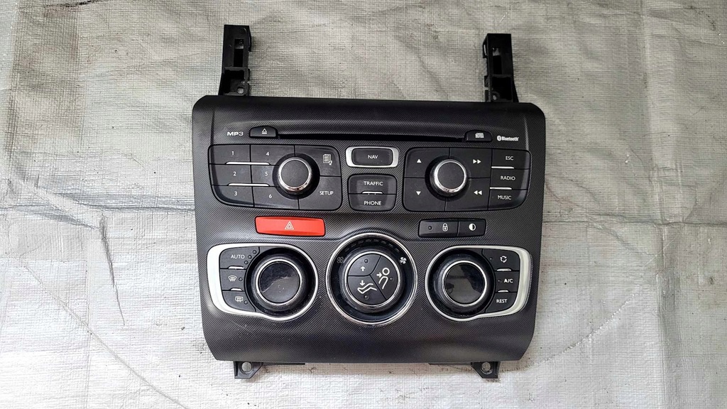 фото №1, Панель керування радіо обдув citroen ds4 9666027877
