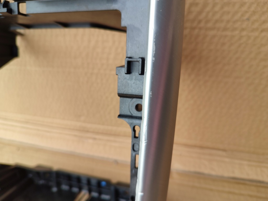 фото №6, Рамка середня панель радіо mercedes w169 lift алюміній шліфований