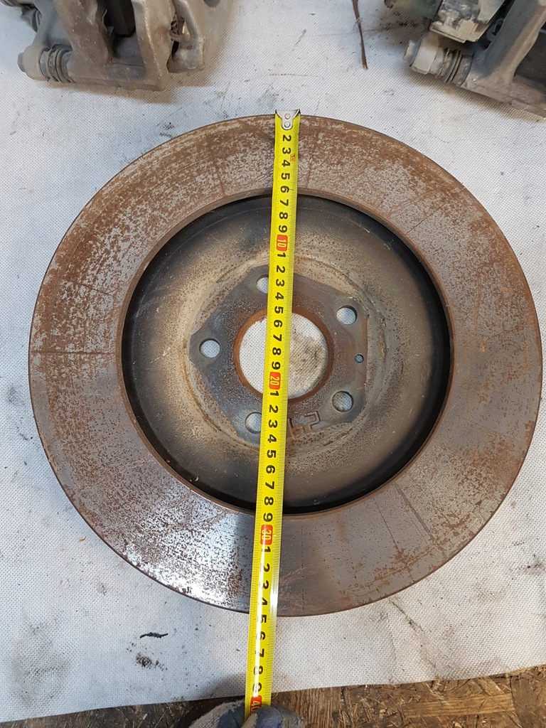 фото №9, Audi q7 4m 2021 комплект диск i суппортов q8 sq7 etron перед 375mm задняя 350mm