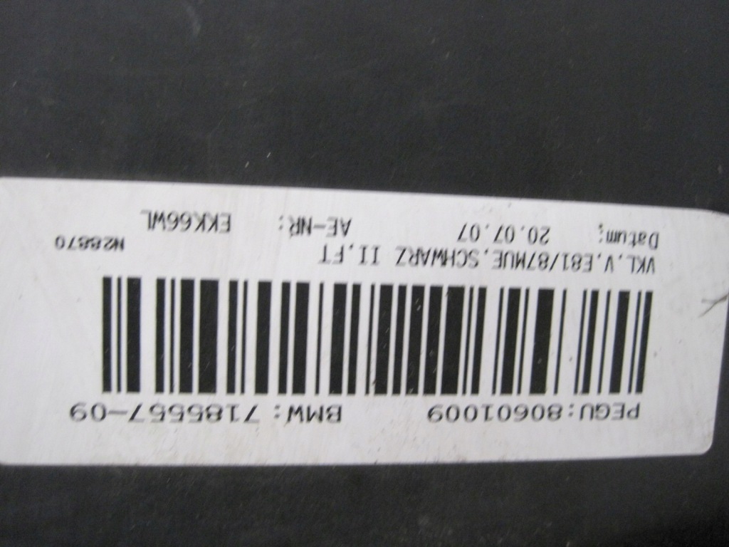 фото №12, Бампер перед передній bmw 1 e87 lift 4 pdc 15857711 07r