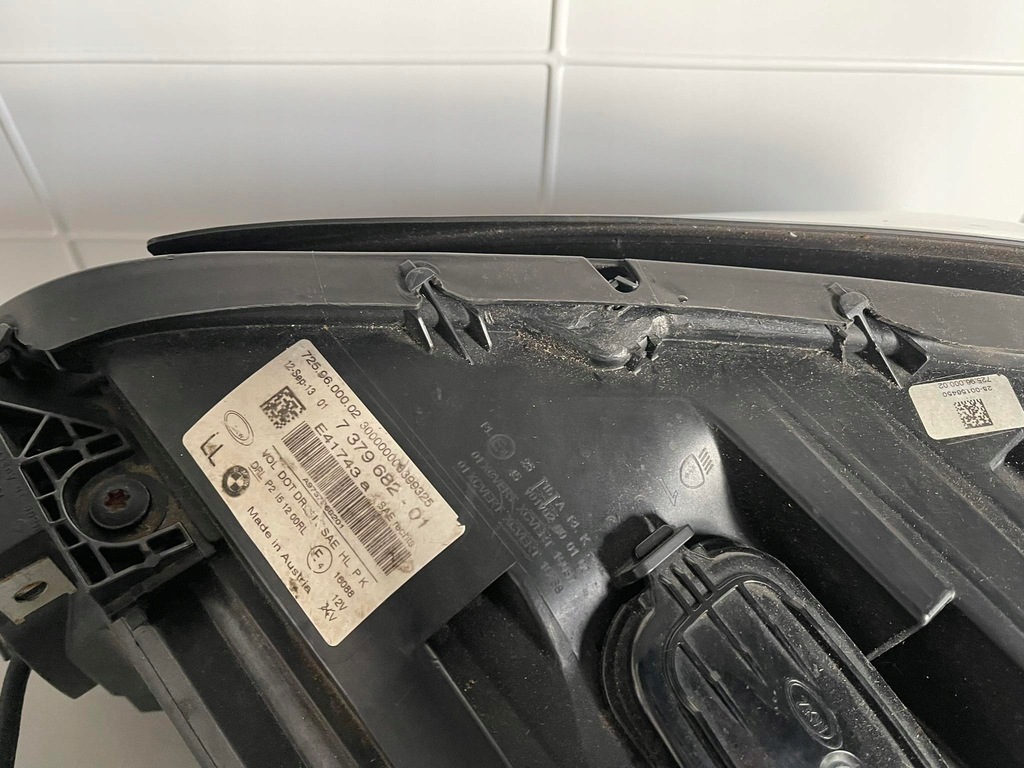 фото №11, Bmw 7 f01 lift права лампа full led адаптивний