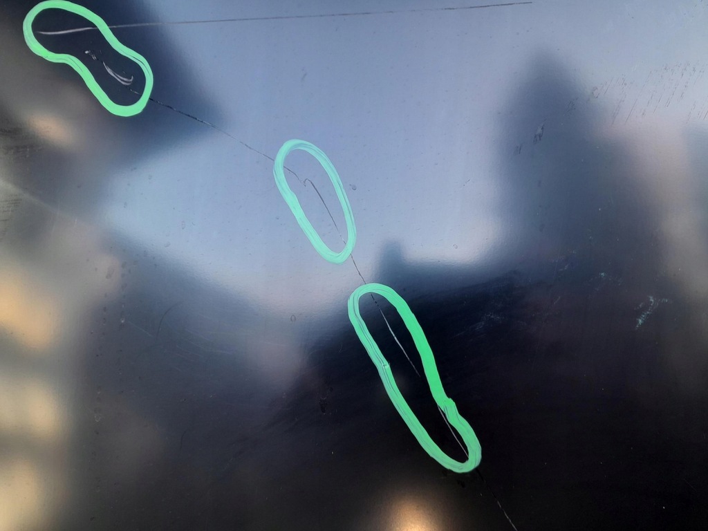 фото №6, Mazda 3 03- капот решётка радиатора перед передняя oryg