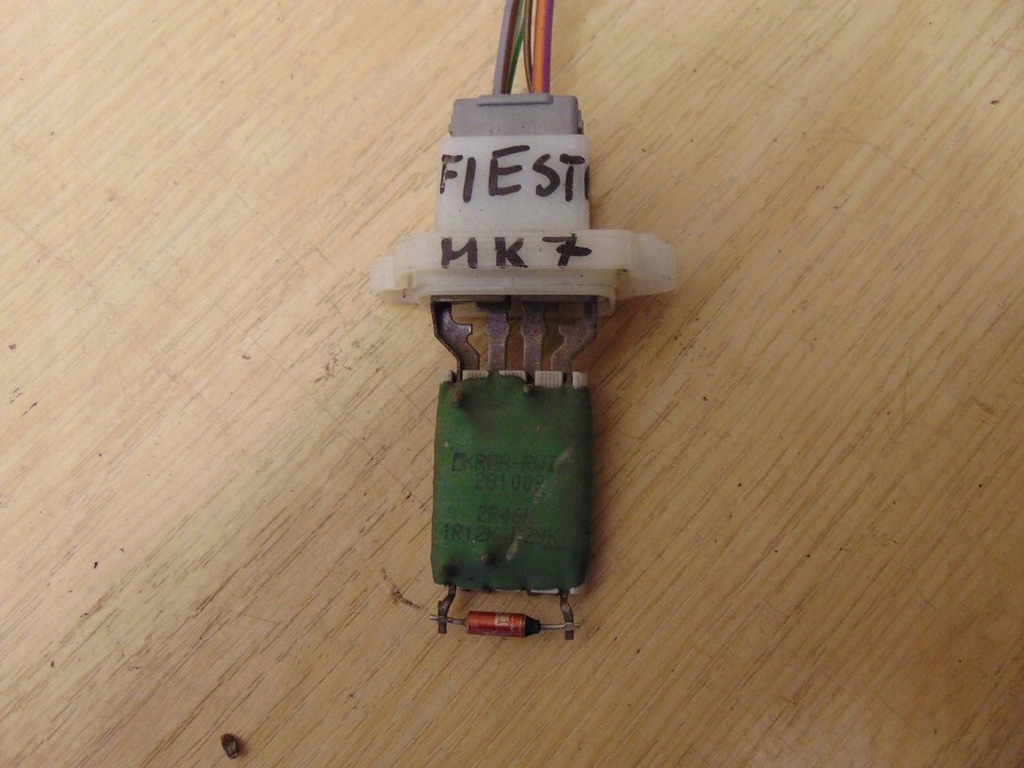 фото №1, Резистор резистор вентилятор ford fiesta mk7