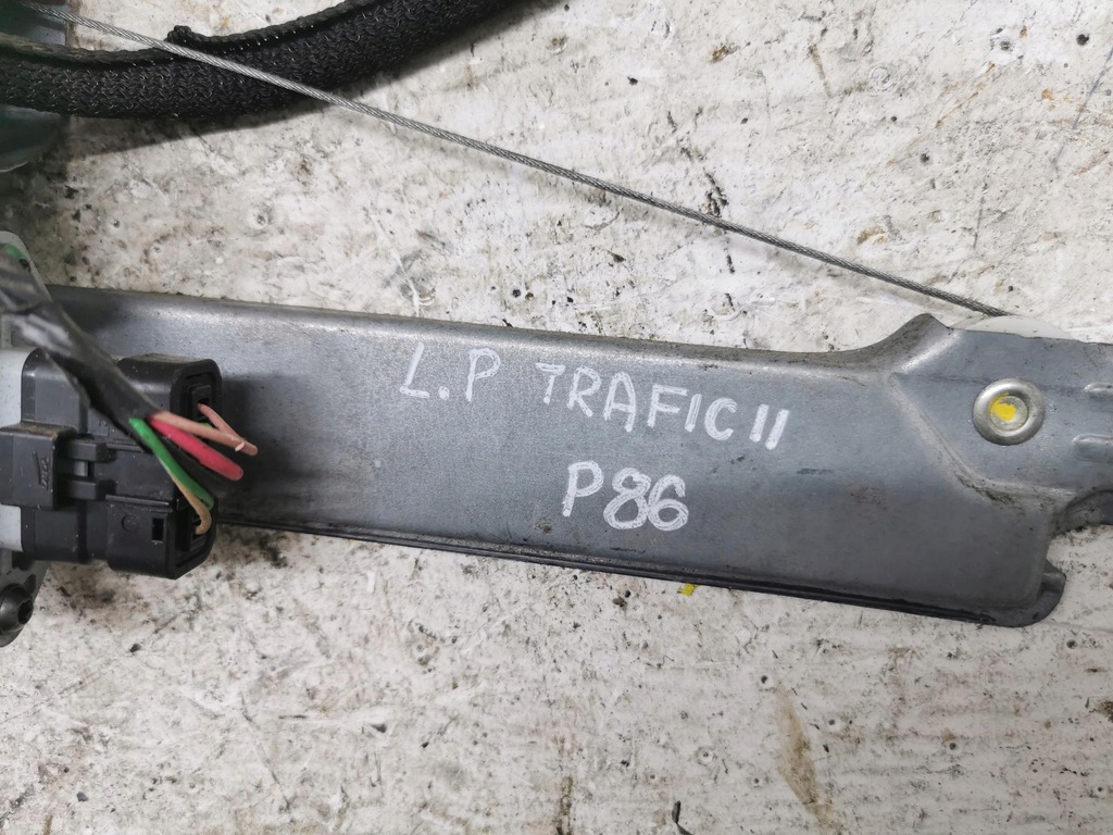 фото №4, Підйомник скло лівий перед renault trafic iii 14-