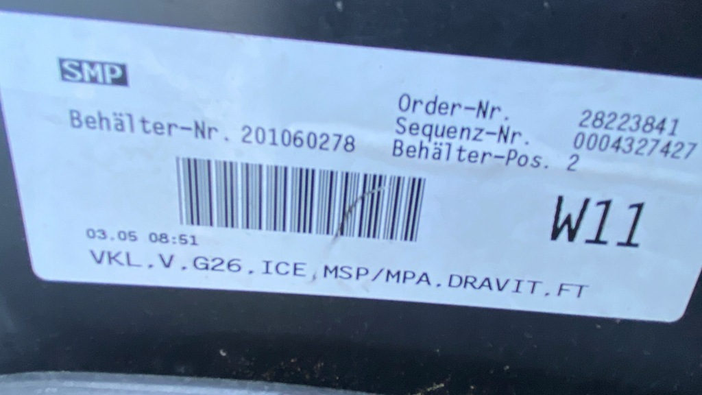 фото №11, Бампер перед передний bmw 4 g26 m набор c36