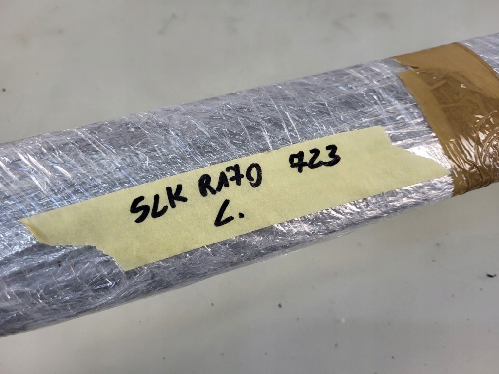 фото №12, Mercedes slk 320 r170 lift молдинг стекло лобовое левая блок двигателя левый 723