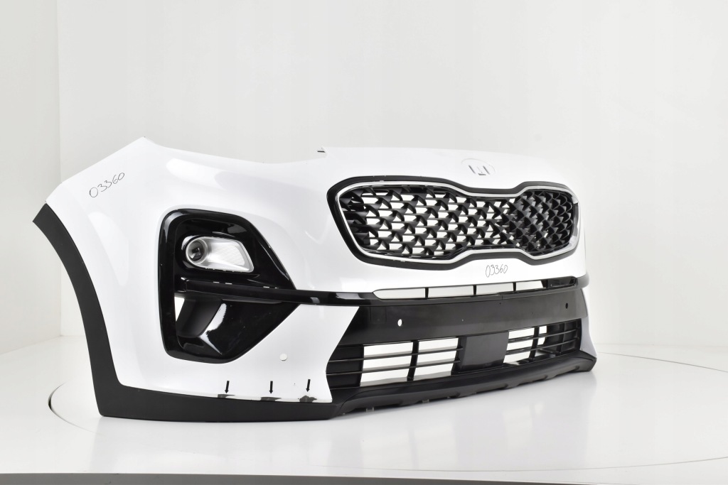 фото №9, Kia sportage iv lift 2019- бампер передній 4xpdc