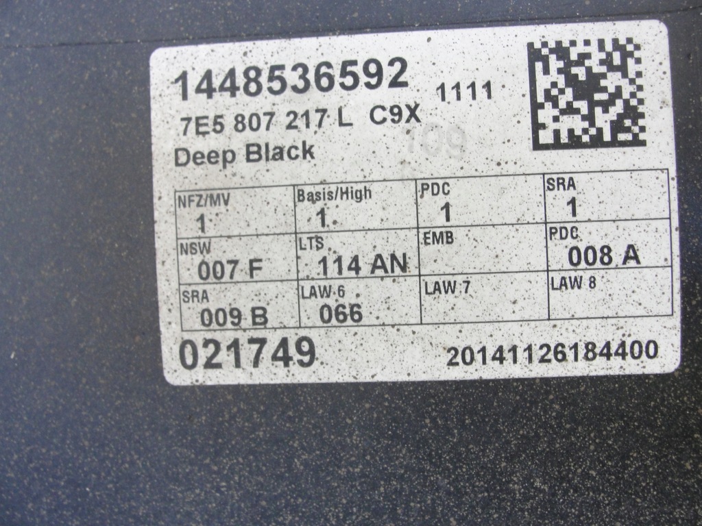 фото №11, Бампер перед vw t5 multivan lift 2009-15 pdc 7e5807217l