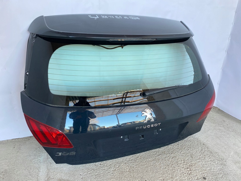 фото №5, Peugeot 308 t9 hb комплектна кришка багажника багажника poznań
