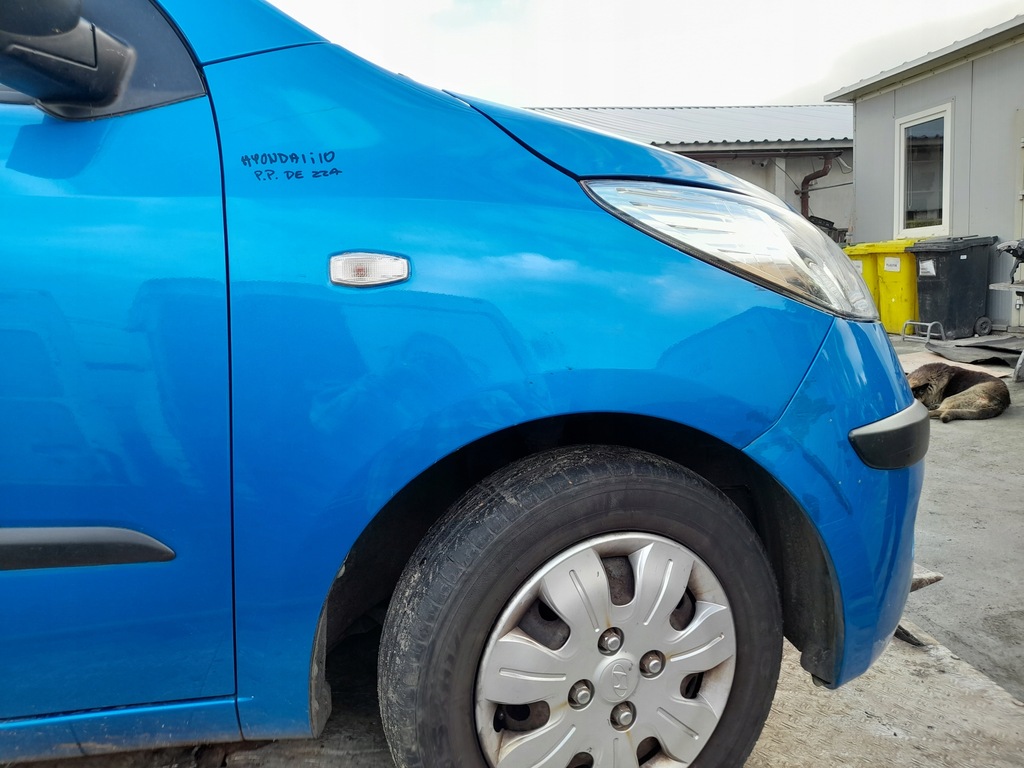 фото №12, Hyundai i10 крыло правый перед передний de