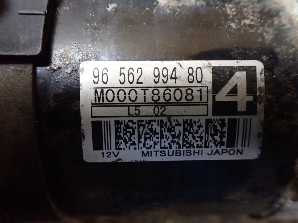 Стартер peugeot 307 cc 2.0 2006 кабріолет  європа  9656299480 9914 в Україні