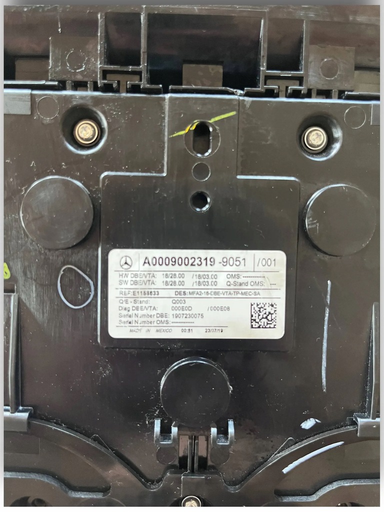 фото №6, Mercedes w247 лампа потолочный 0009002319 #120 !m