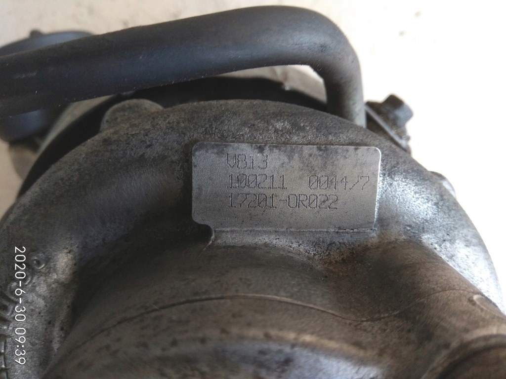 фото №10, Toyota 2.2 d-cat турбонагнітач 17201-0r022