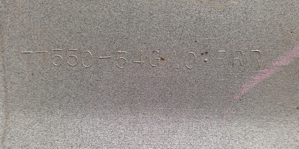 фото №9, Suzuki liana молдинг дверь правый задняя оригинальный номер 77550-54ga0