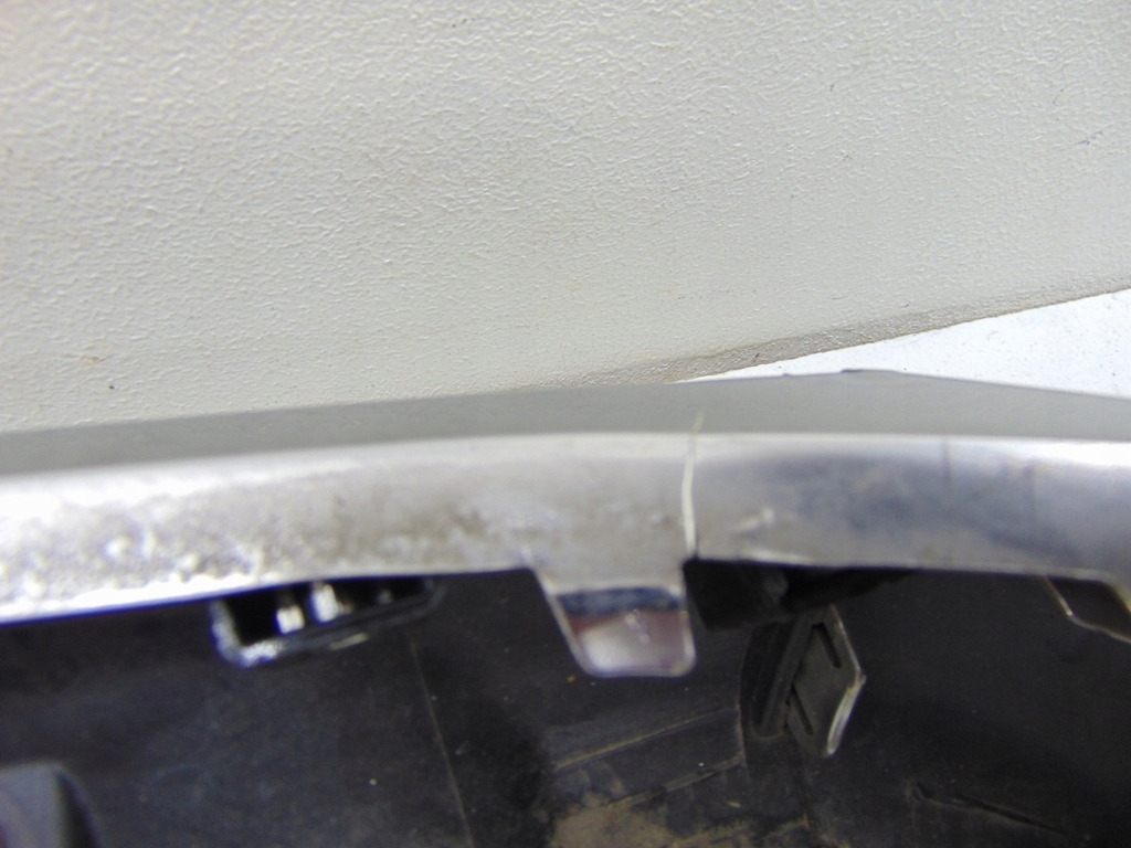 фото №13, Kia niro 2 ii 21- накладка бампера перед хром 86512-at200