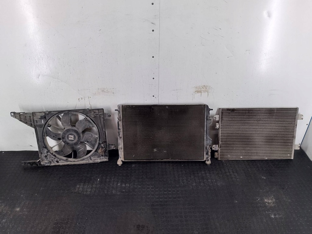 Набор радиатор woda кондиционер вентилятор dacia logan 872256l 1.5 dci Киев