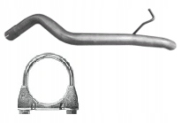 фото №1, Труба кінцева ford transit connect 1.8 tdci nowa