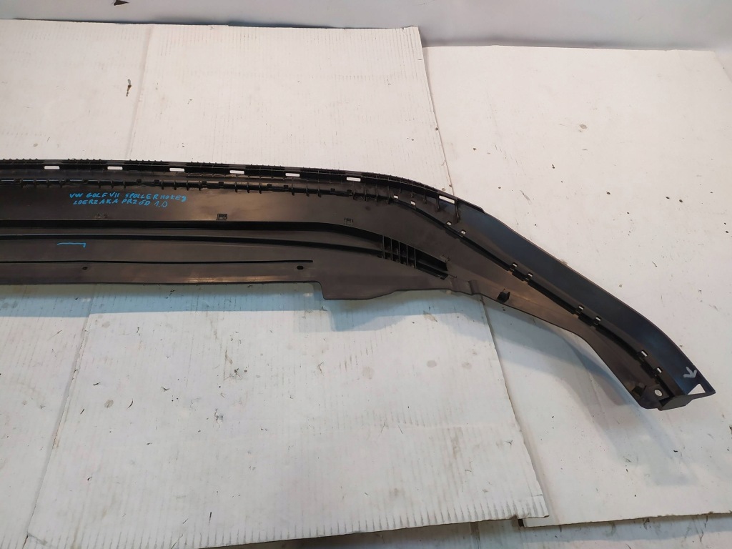 фото №15, Спойлер накладка бампера перед vw golf vii