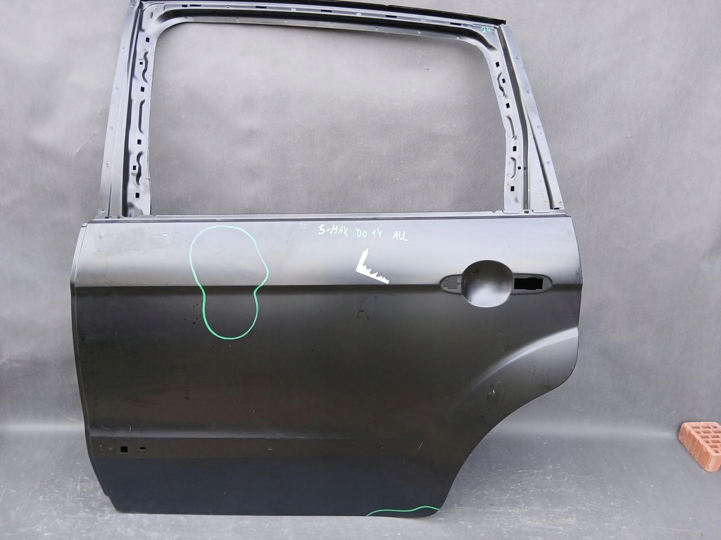 фото №1, Ford s-max 2012 ліва сторона двері задні