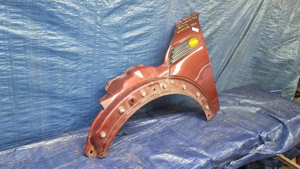 фото №2, Крыло левый перед mini one - cooper coupe r56 r55 857/3 ночь fire red