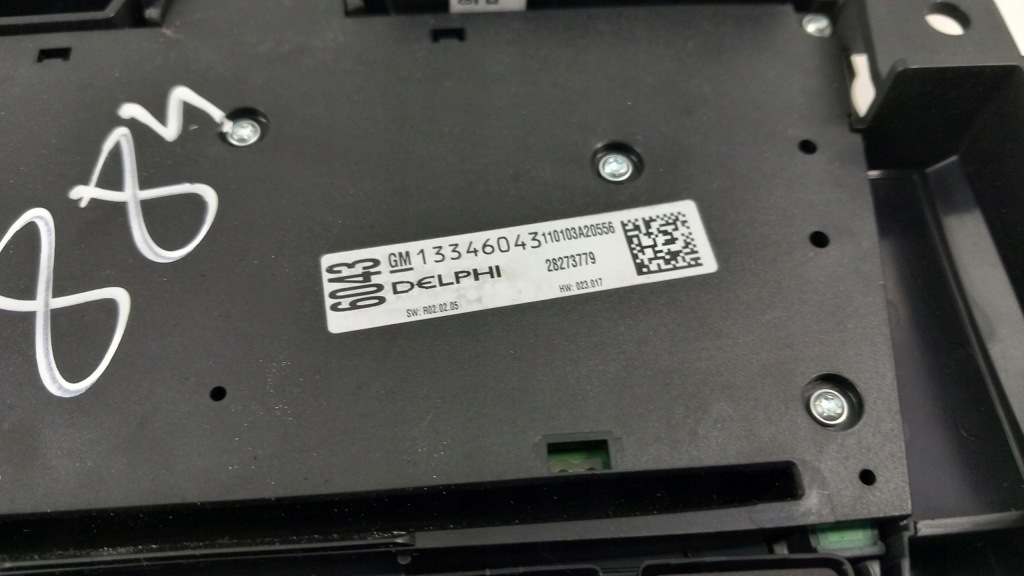 фото №5, Opel meriva b панель радіо кондиціонера