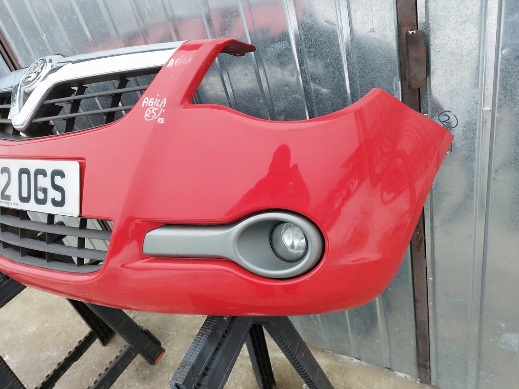 фото №9, Бампер перед передний opel agila b ii 2008-2014 цвет zcfb