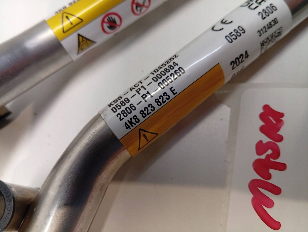 фото №5, Патроны капот защиты pieszegro 4k8823823e audi a7 s7 rs7 колодка