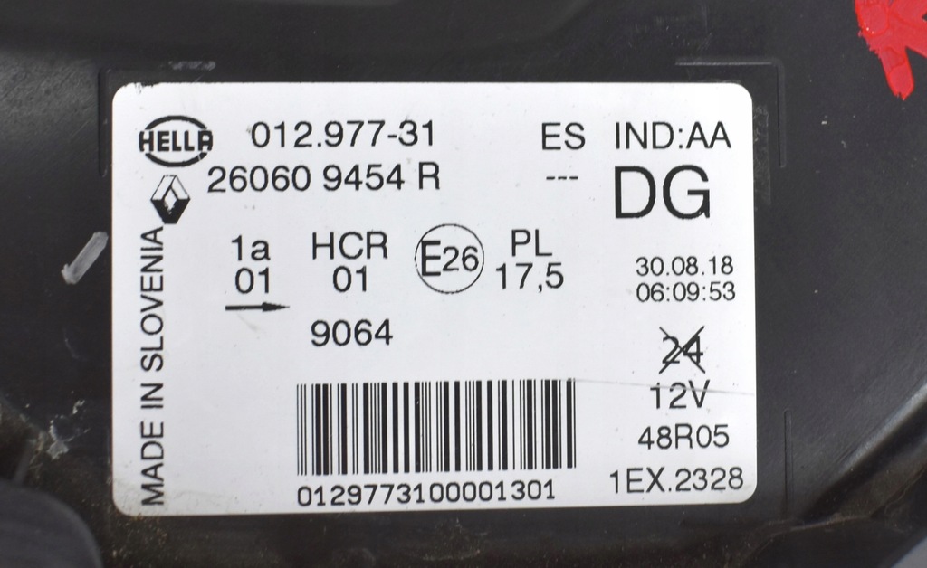 фото №11, Captur i lift лампа левая перед передняя pure vision eu org 260609454r