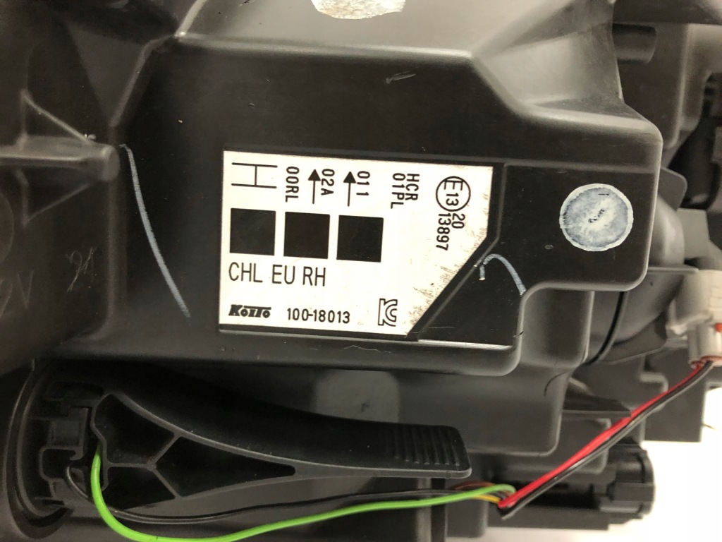 фото №6, Nissan qashqai ii j11 13-17 лампа правая передняя линза led 100-18013