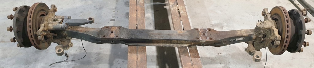 фото №1, Oś передня міст передній 739516 f-8,0/c22.5 arocs actros mp4 mp5 9633310101