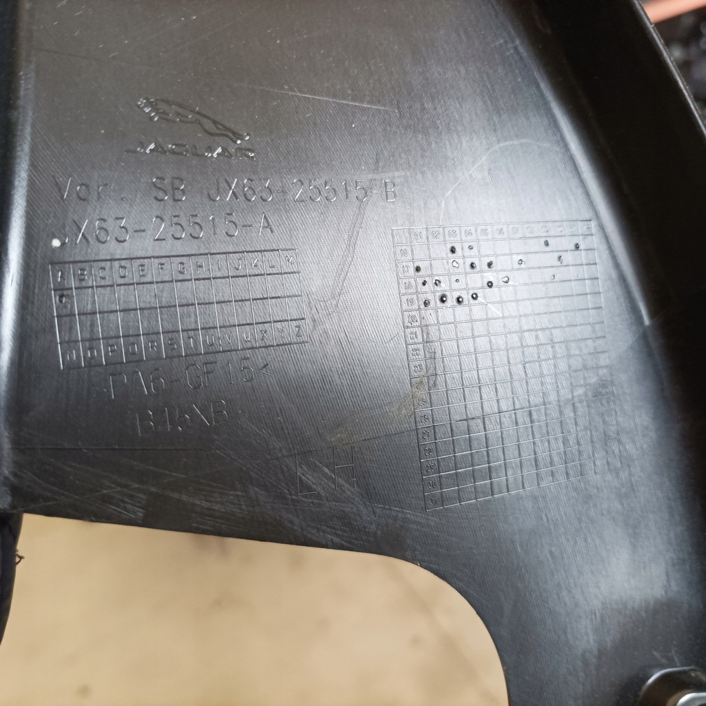 фото №13, Jaguar xf 2.2 15-молдинг рамка двері лівий перед usa