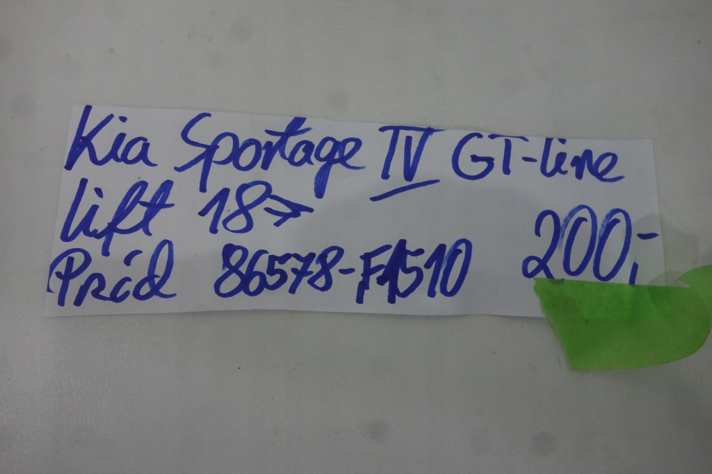 фото №8, Спойлер бампера kia sportage iv lift 18- gt-line