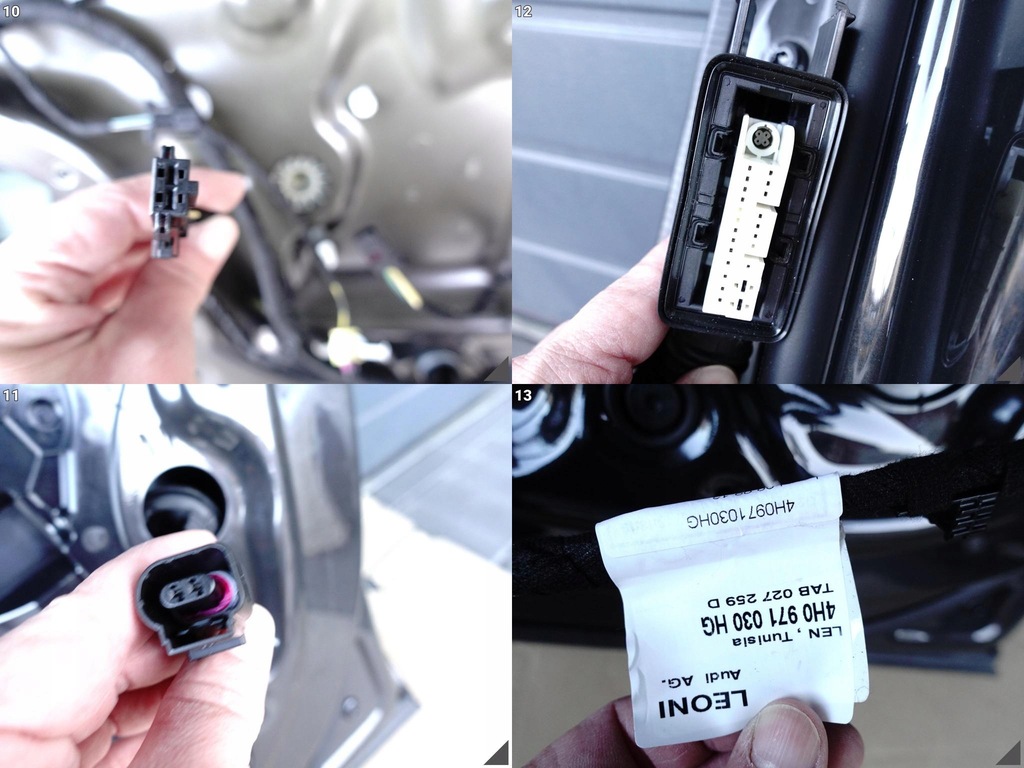 фото №11, Audi a8 s8 d4 4h0 09-17 lift дверь правое перед с стекло демонтаж kolor:4n4n