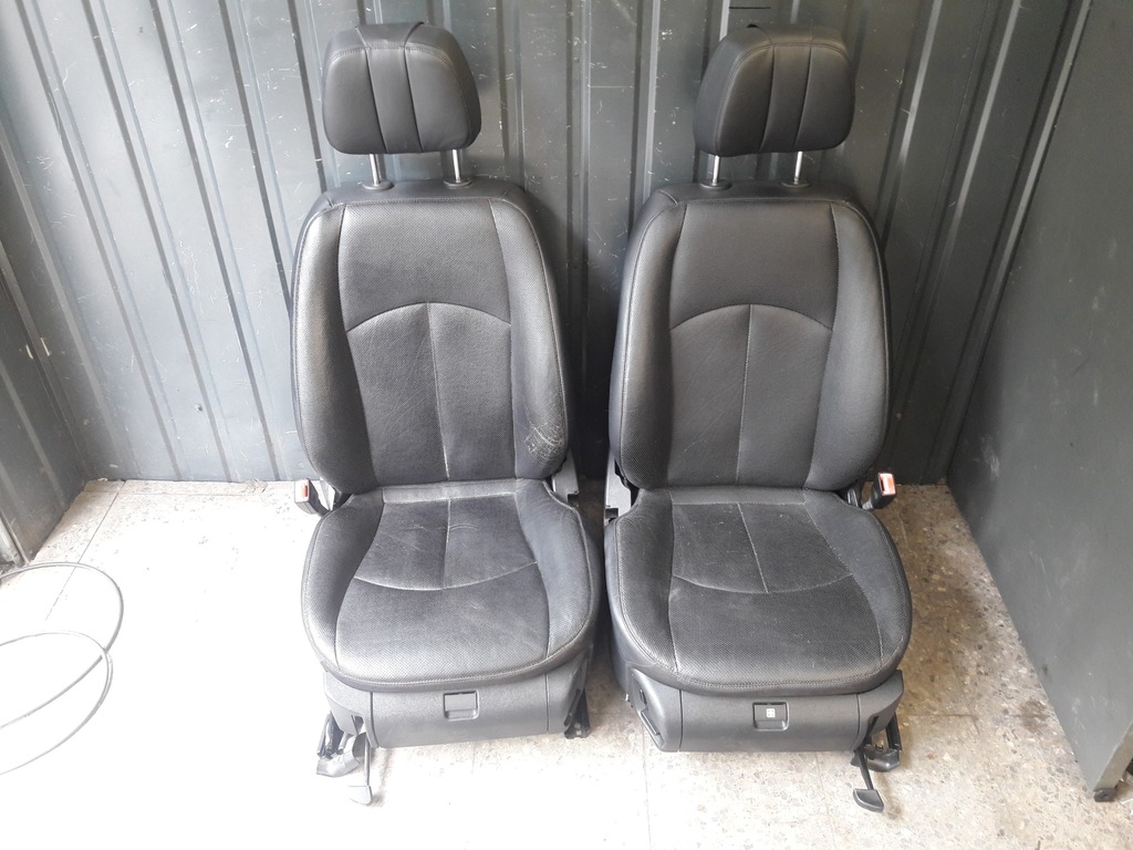 фото №7, W211 lift kombi avangarde сидіння обшивки шкіра чорні комплект