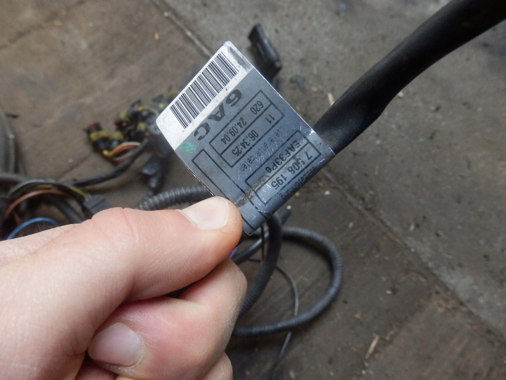 фото №7, Range rover iii l322 4.4 джгут електропроводка двигуна