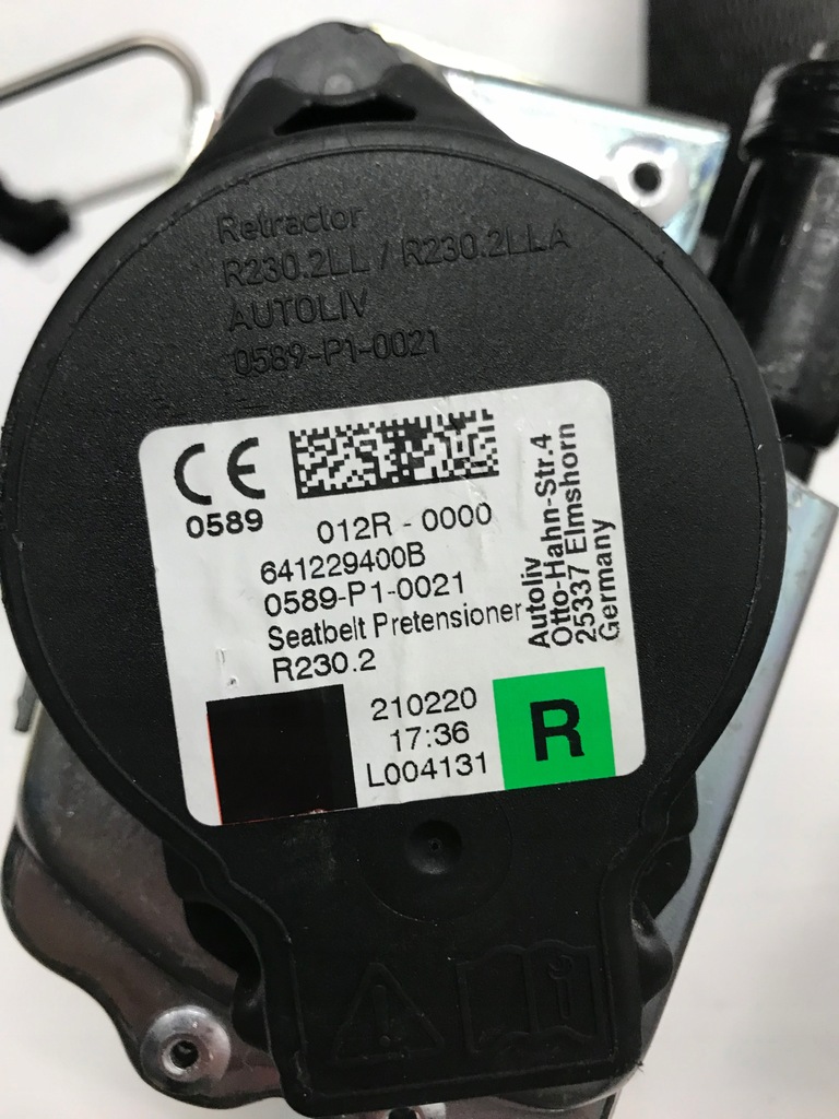 фото №8, Bmw 1 f40 - передние ремни 2x