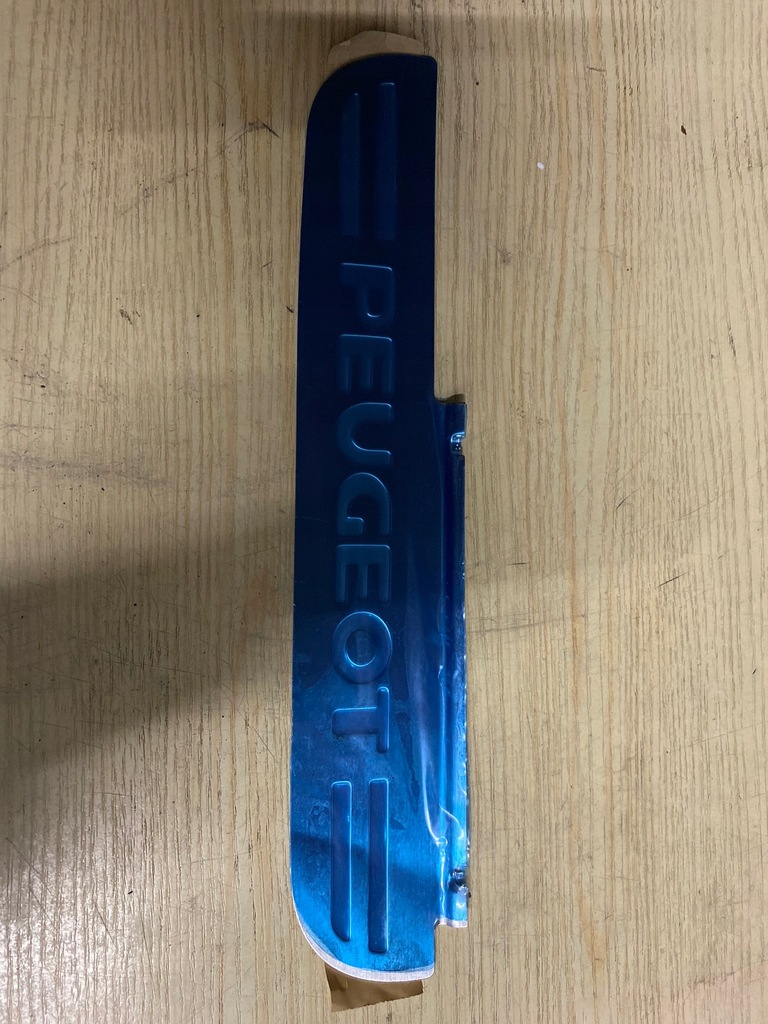 фото №1, Защита накладка порог перед задняя kpl peugeot 407