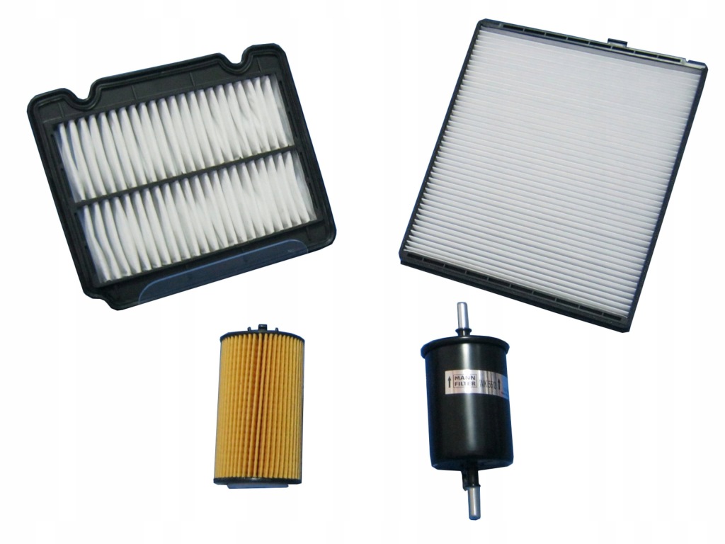 фото №1, Chevrolet daewoo aveo i 1.4 101km фильтры набор