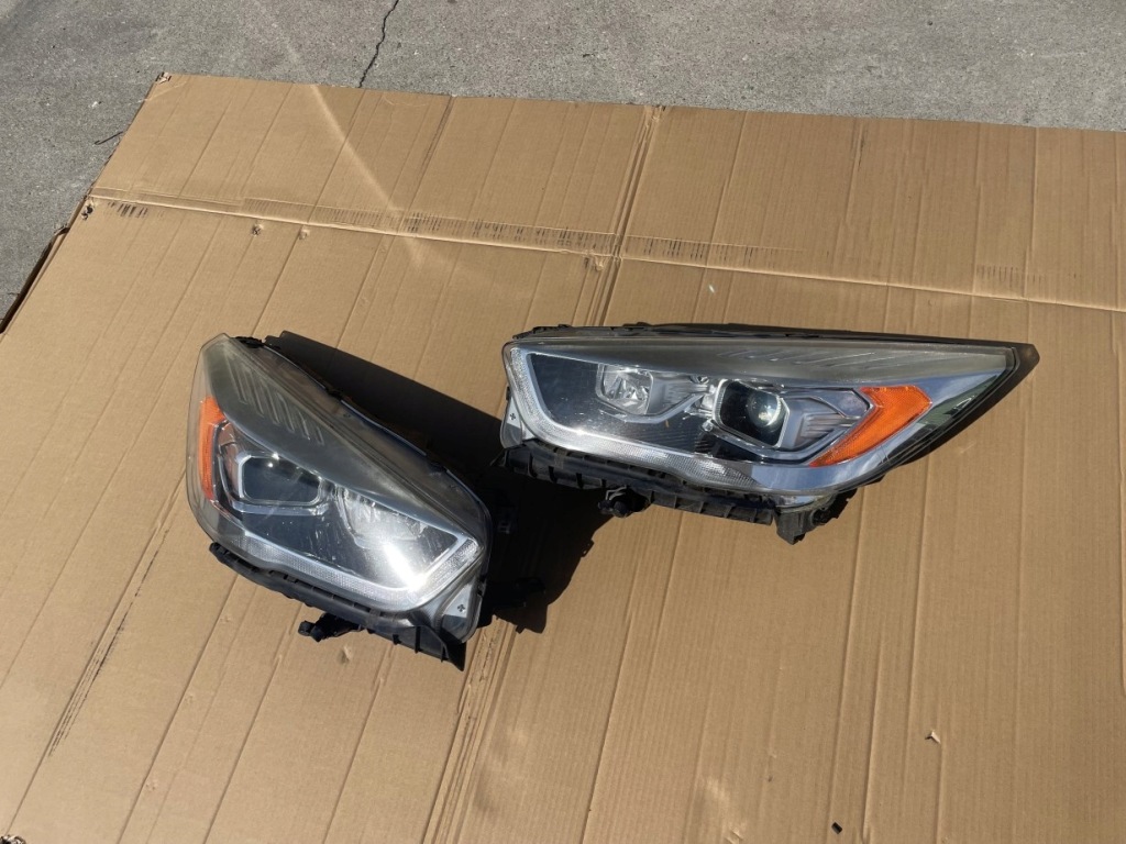 фото №12, Перед капот лампа ксенон led бампер 6xpdc 2x крила ford kuga mk2 lift 16-