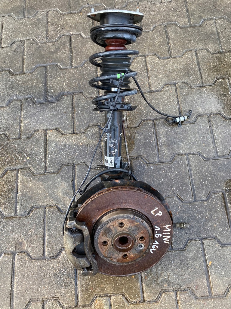 фото №1, Mini cooper r56 1.6 16v поворотный кулак амортизатор левая