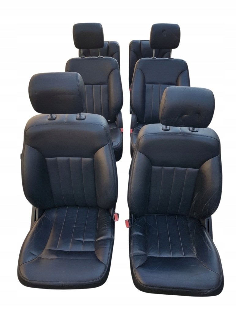 фото №1, Mercedes r-klasa 251 w251 сиденье сиденья перед задняя 6 пассажирский обшивки комплект