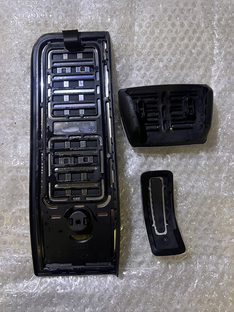 фото №7, Audi a6 a7 c8 4k оригинальные накладки na педали хром