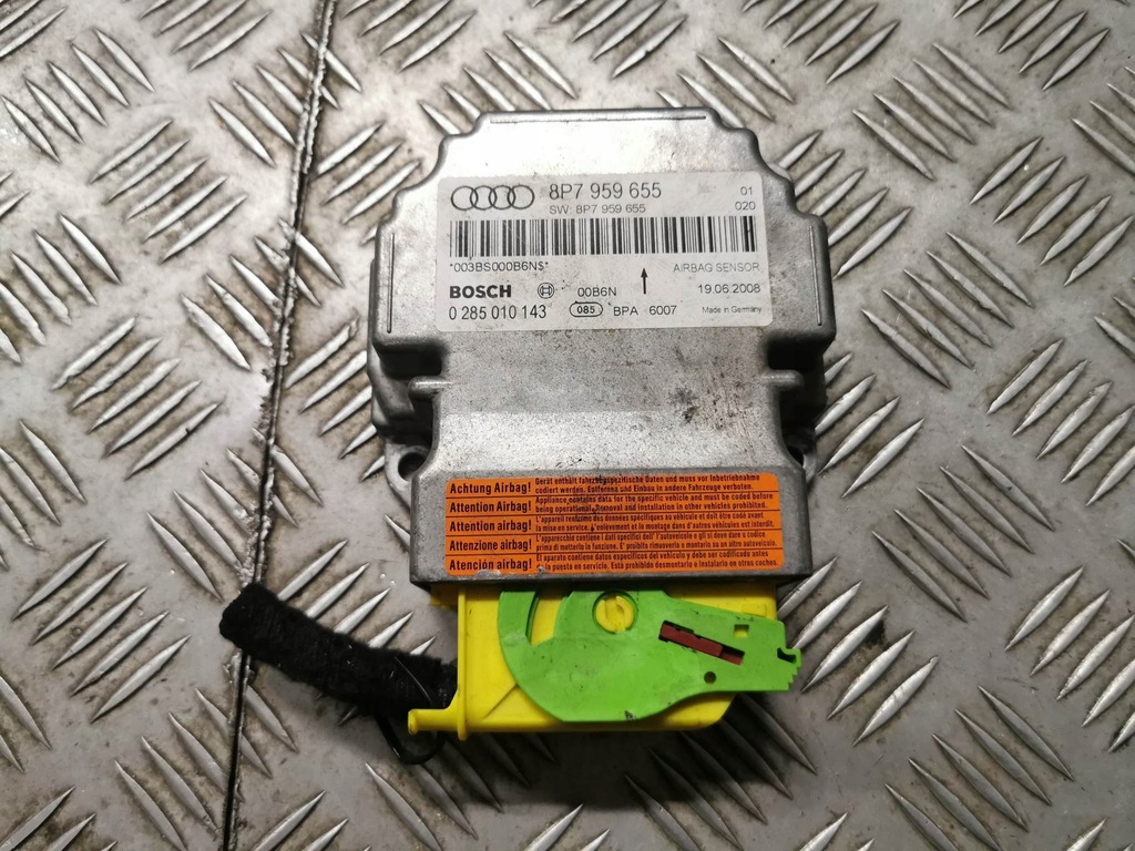 фото №1, Модуль датчик подушка безпеки audi a3 8p оригінальний номер 8p7959655