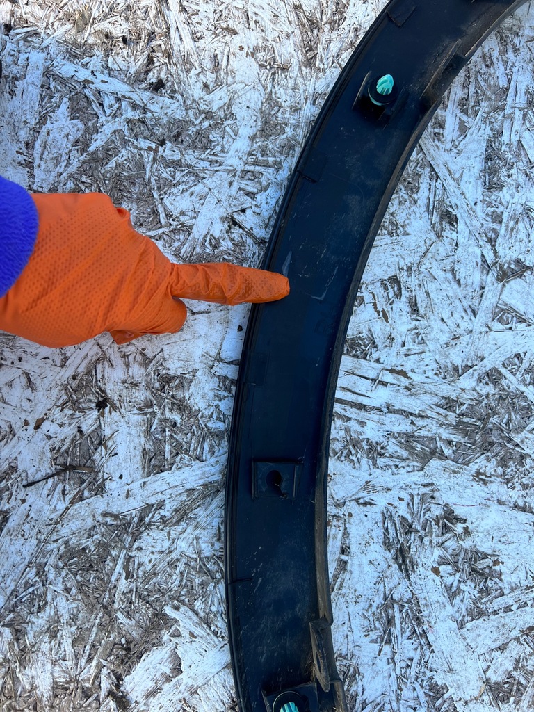 фото №10, Молдинг накладка крыла правый перед mazda cx5 17-