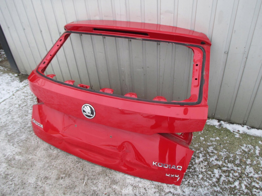 фото №8, Skoda kodiaq кришка багажника багажника