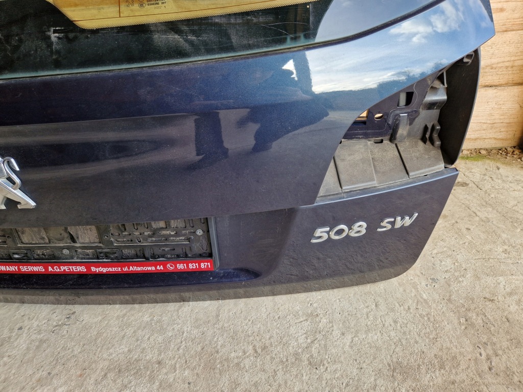фото №5, Кришка багажника багажника peugeot 508 i sw kombi kgnc