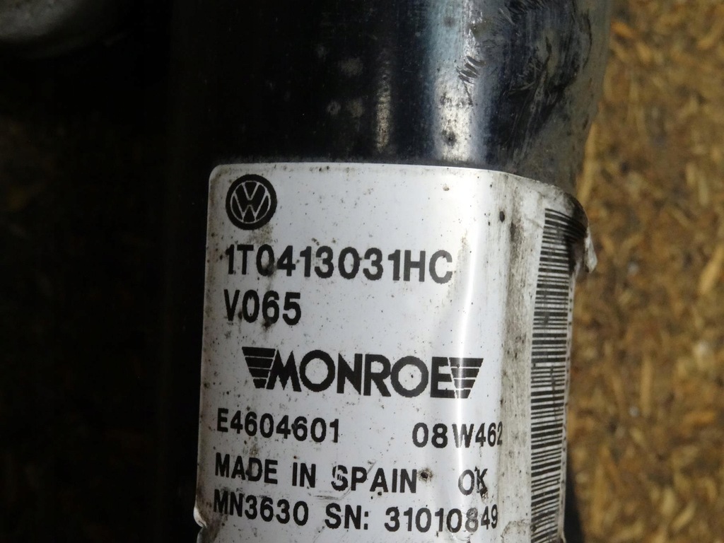 фото №8, Vw scirocco iii mcperson амортизатор пружина 1t0413031hc