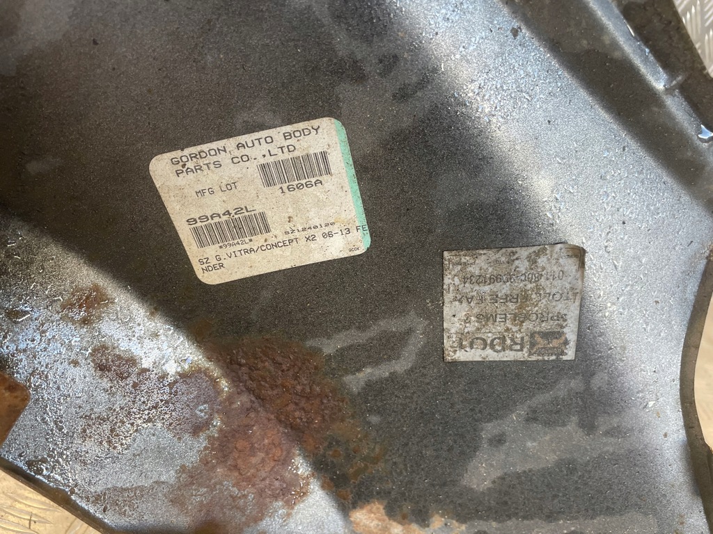 фото №12, Крила лівий перед suzuki grand vitara ii