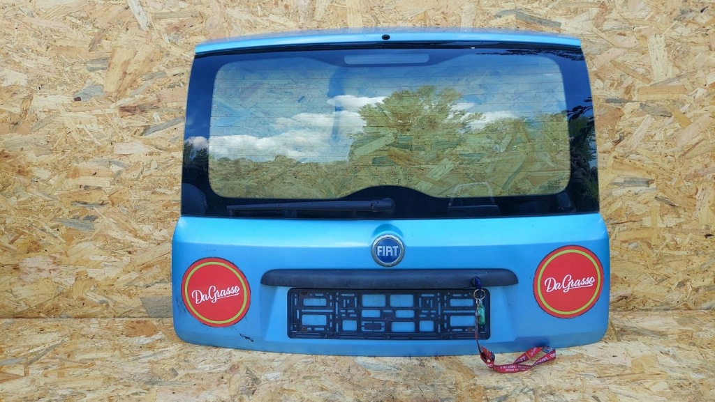 фото №1, Кришка багажника задня задня скло замок ключ fiat panda ii 2